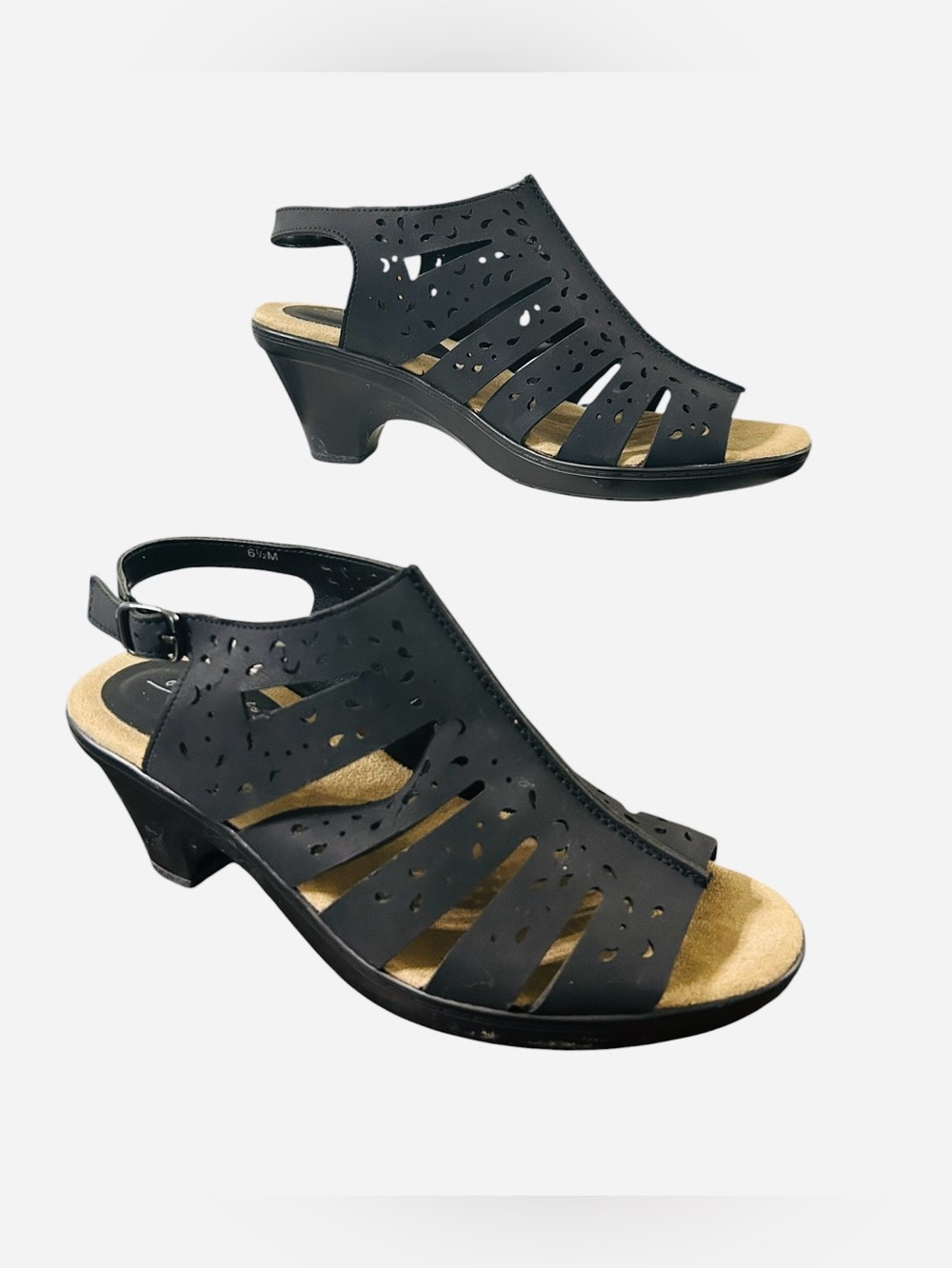 Women's Easy Street, Kamber Mid Heel Sandals
